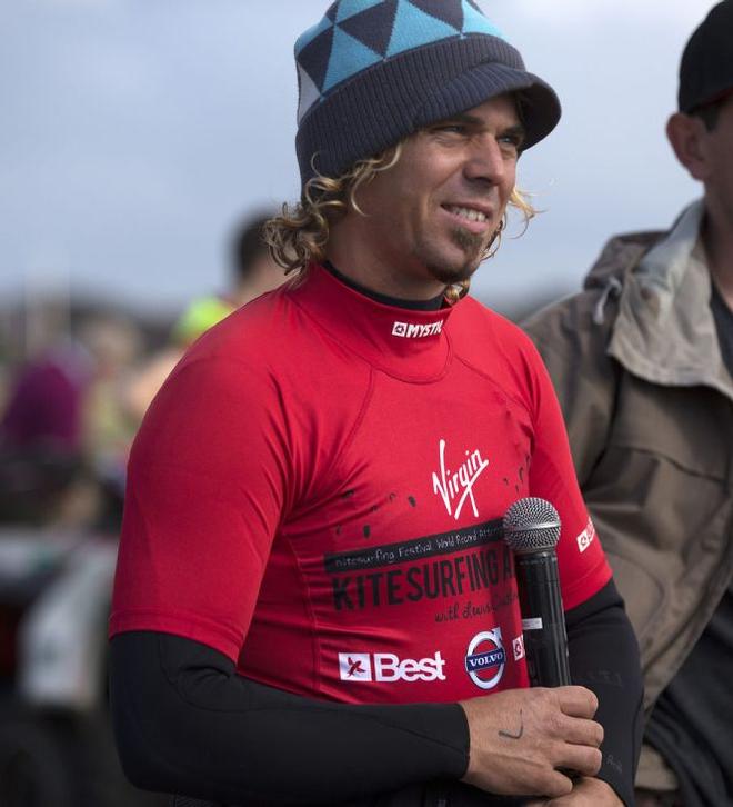 Professional kitesurfer Lewis Crathern hosts last year's Virgin Kitesurfing Armada Festival © Virgin Kitesurfing Armada